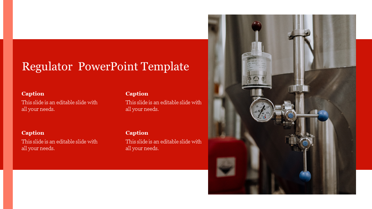 Amazing Regulator PowerPoint Template With Slide Design